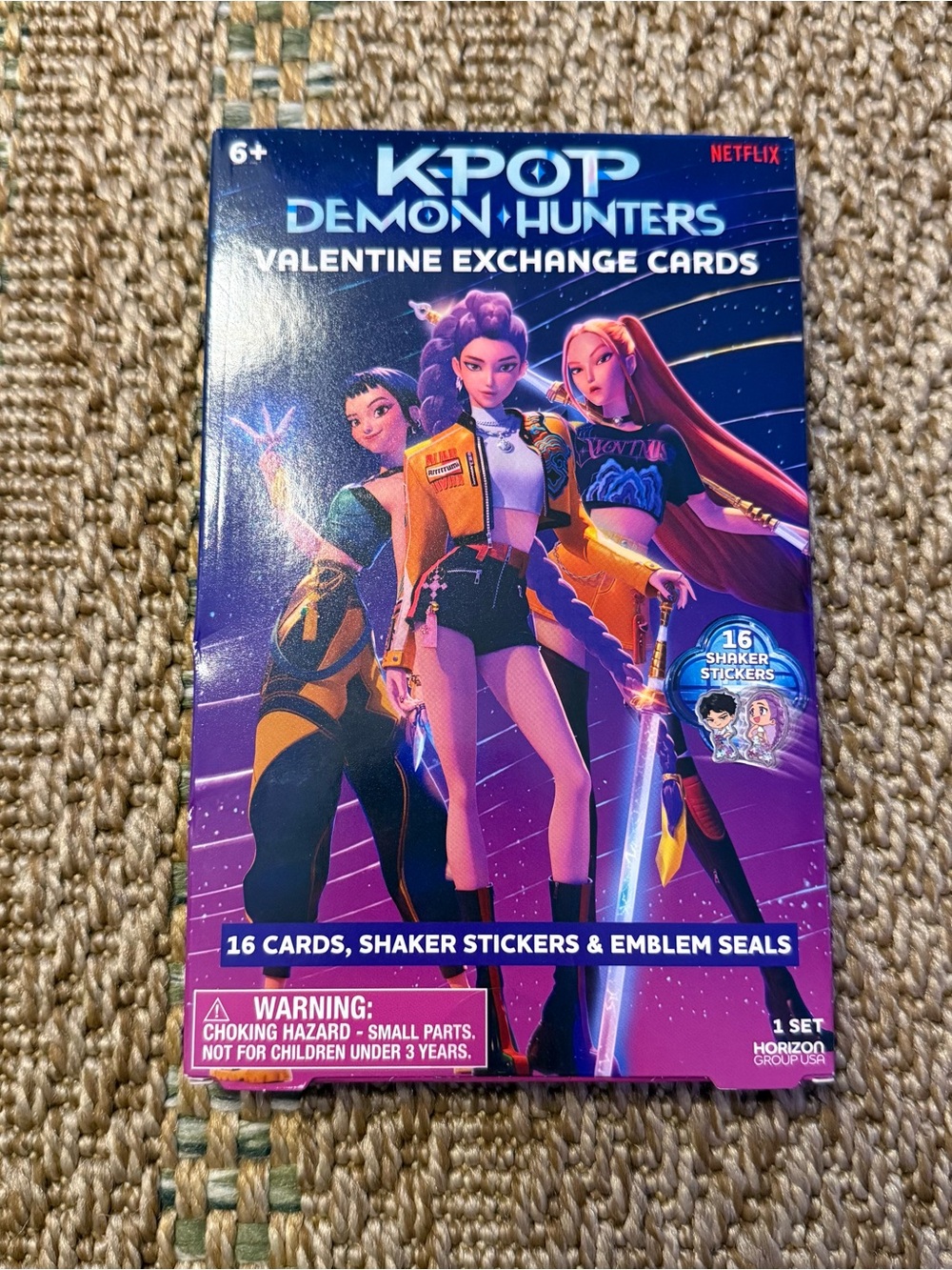 Official Kpop Demon Hunters Valentine’s Day Exchange Cards